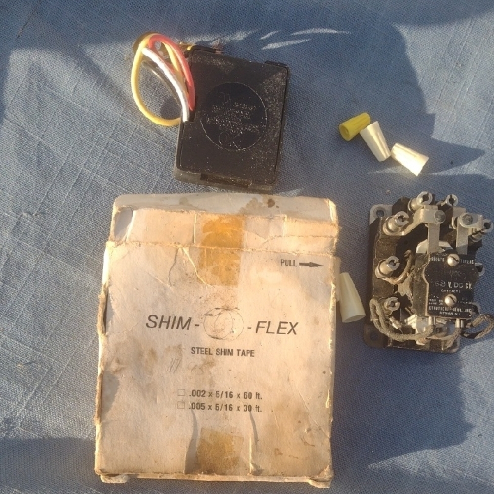 Relay Timer+Touch Switch+Shim tape NWT
